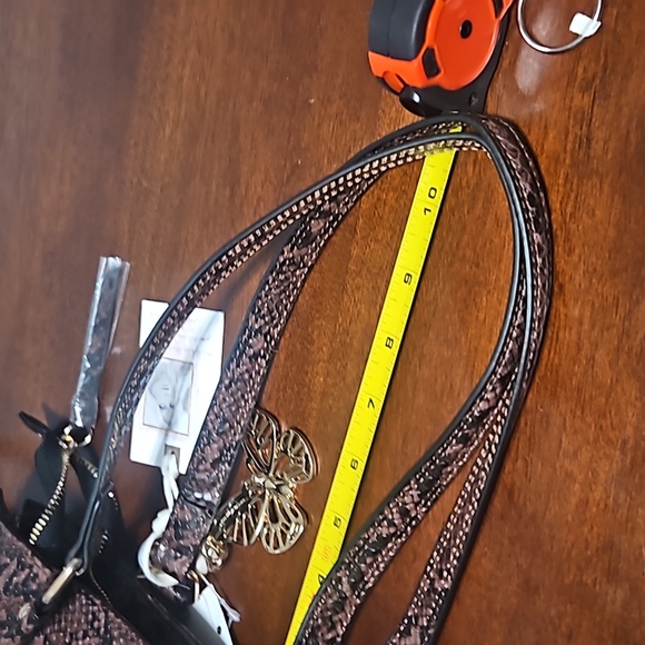 JESSICA SIMPSON,animal print shoulder bag,nwt - Picture 12 of 12